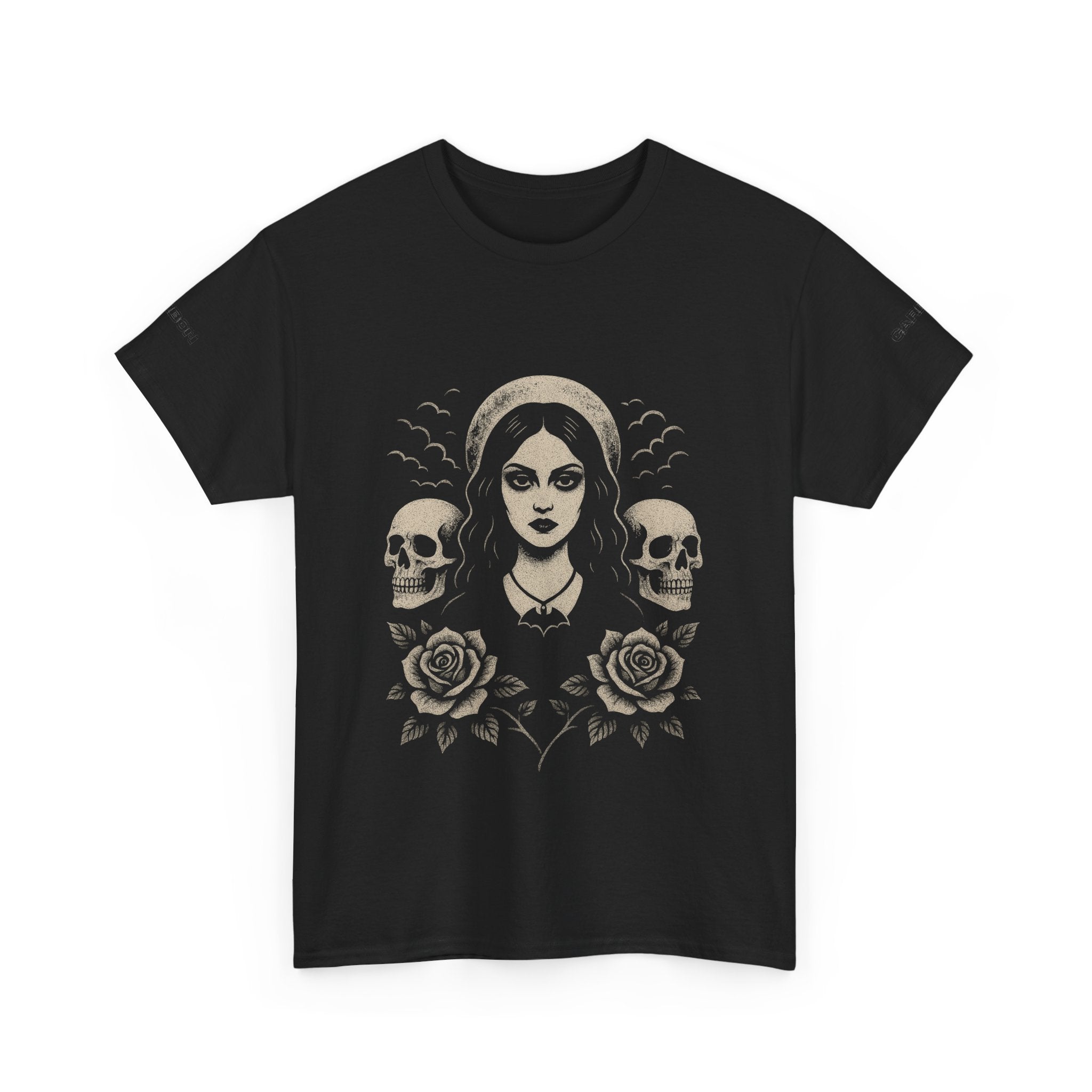 Gothic Rose & Skull Tee